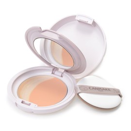 Canmake Luminous Lunapact G02 Beige Cream Pact Juicy Glow Cream 2 in 1 Pact 9 Grams (x1)