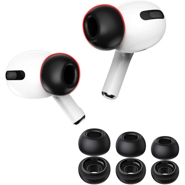 AITIDE Premium Memory Foam Tips for AirPods Pro 1st&2nd Gen.