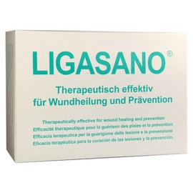 LIGASANO weiß Verband 1x10x10 cm steril