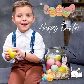 PEALICIOUS Boys Easter Basket Stuffers, Teen Boys Easter Gifts Black Cross Bracelet for Men with Delicate Card, Mens Cross Jewelry Meaningful Christian Basket Stuffers for Son Grandson