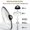Glass Pot and Pan Lids, Universal Kitchen Cookware Covers (9.25