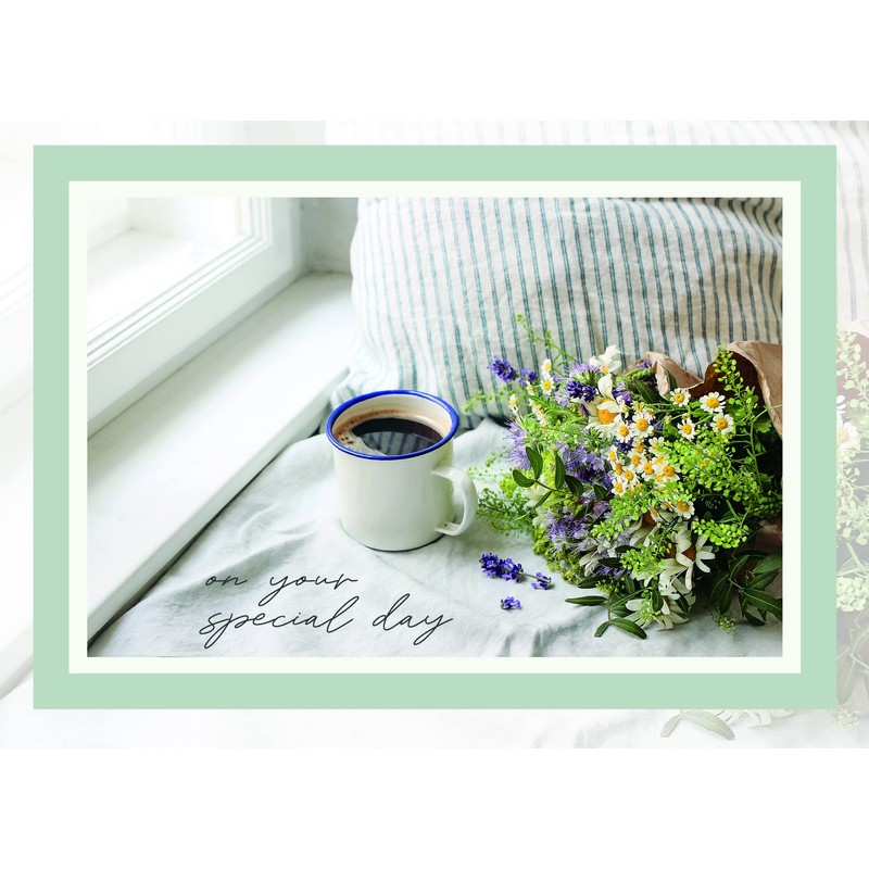 Birthday - Fresh Brew - Boxed Greeting Cards Set of
