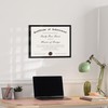 Fisnish 8.5x11 Picture Frame 20 Pack, Black Certificate Diploma Document