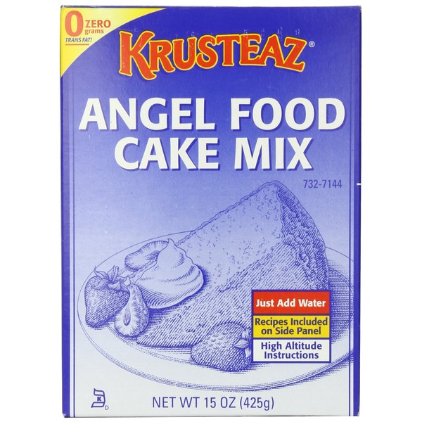 Krusteaz Angel Food Cake Mix, 15 Ounce
