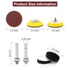 Windspeed 240+8 Pcs Sanding Discs Pad Kit, 2 Inch Die