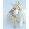 Sindary Art Style 3.94" Animal Flamingo Brooch Pin Austrian Crystal