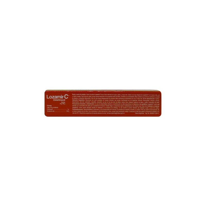 Lozamir-c Crema Tubo C/30 G. 1.0 G/100 G.