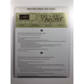 Stampin' Up! PRETTY PINES Holiday Thinlits - Brand New