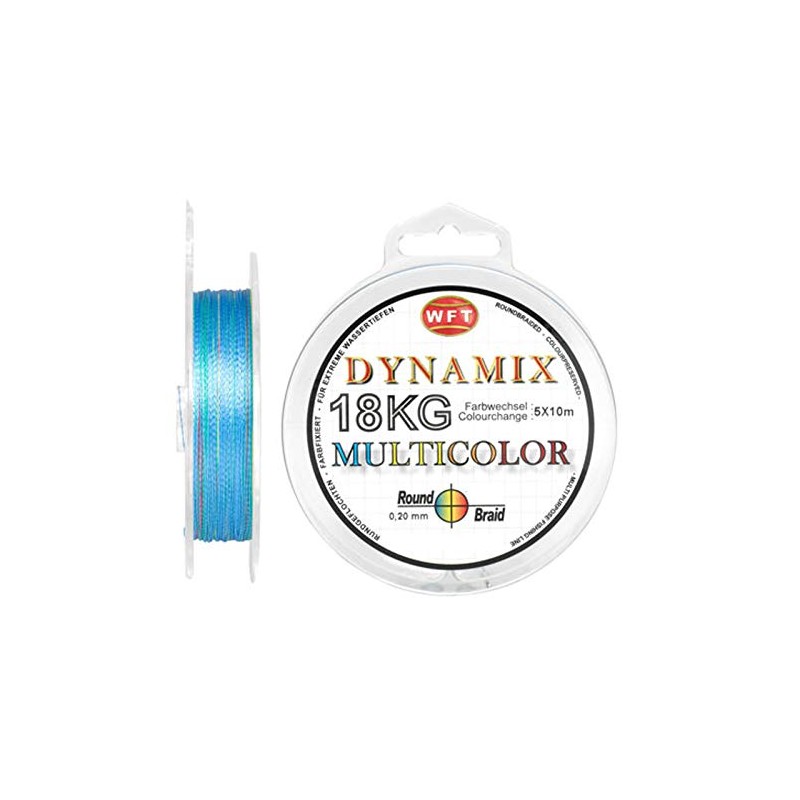 WFT Round Dynamix KG Line / Multicoloured Size:0.30 mm