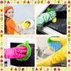 Vesici 10 Pieces Fruit Dish Scrubber Non Scratch Cleaning Sponge