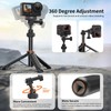 VRIG AC80 Extenable Mini Camera Tripod for GoPro,360° Portable Small