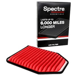 Spectre Performance Essentials Engine Air Filter: Premium, 50-Percent Longer Life: Fits Select 2007-2018 JEEP Wrangler, SPA-2364