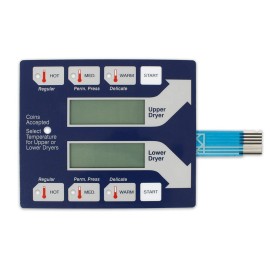 DEXTER 9801-059-002 DEXTER STACKED DRYER TOUCH PAD NON-IR (LOWER RIBBON)
