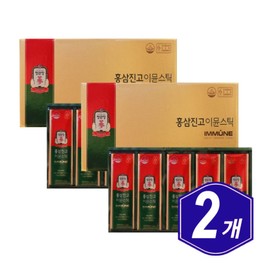 Chung Kwan Jang Red Ginseng Jingo Imune Stick 30 Packets x 2 Middle-aged Senior Senior Man Woman Gift Fatigue Improvement Immunity Antioxidant Help / 정관장 홍삼진고 이뮨 스틱 30포 x 2개 중장년 시니어 노인 남자 여자 선물 피로개선 면역력 항산화 도움