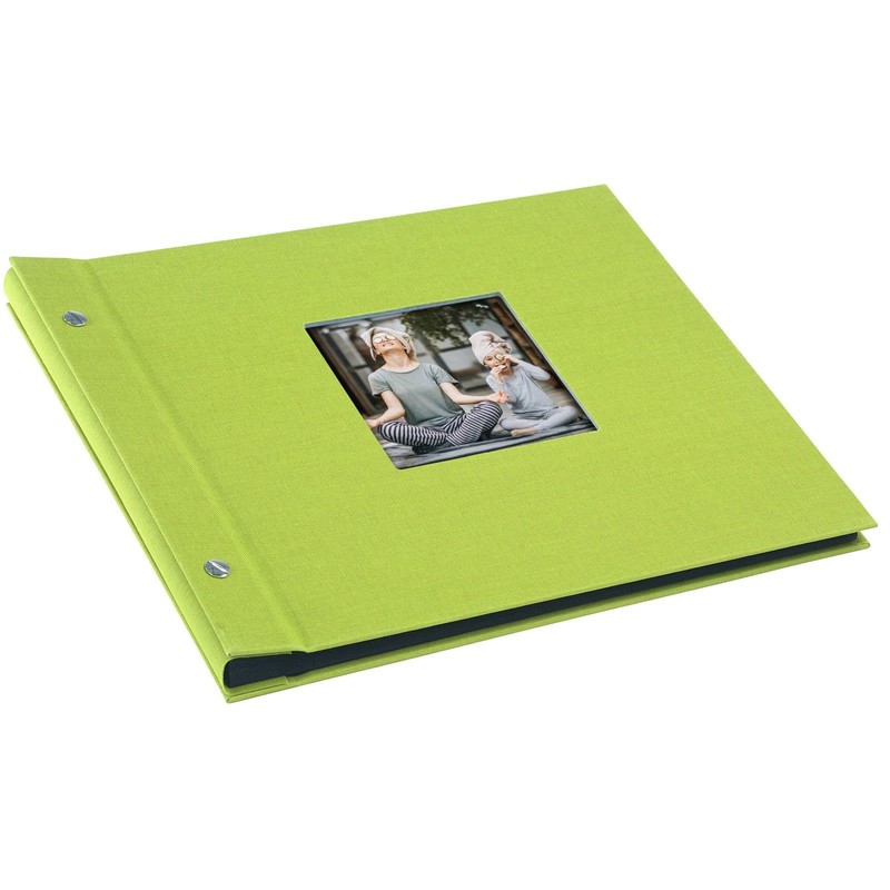 goldbuch Bella Vista Screw Album with Picture Cut-Out 39 x