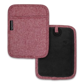Frigidaire Sasha 2-Pack Cotton and Neoprene Pot Holders, Heat Resistant, Anti-Slip, Machine Washable, 7" x 9", Red, Set of 2