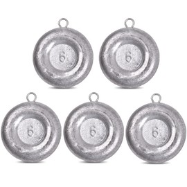 Disc Sinkers Fishing Weights Coin Sinker Weights Surf Fishing Weights Catfishing Tackle Saltwater 1oz 2oz 3oz 4oz 5oz 6oz 8oz
