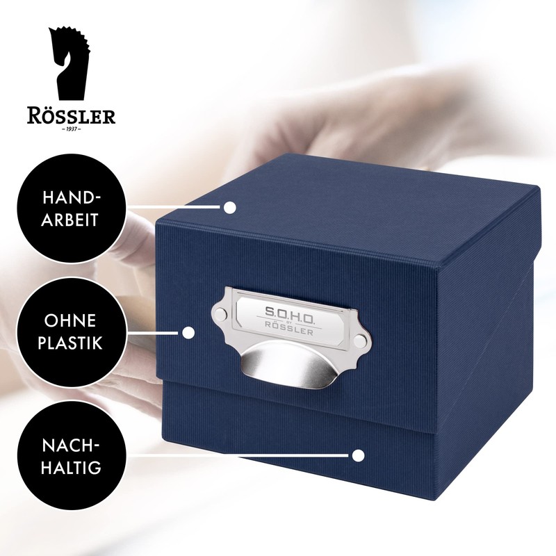 Rössler SOHO 165mm x 150mm A4 Photo Box with Handle