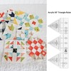 45 Degree Double Strip Ruler Double Strip Quilting Ruler Creative