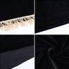 88 Key Piano Half Covered Anti Dust Cover Flannelette Piano