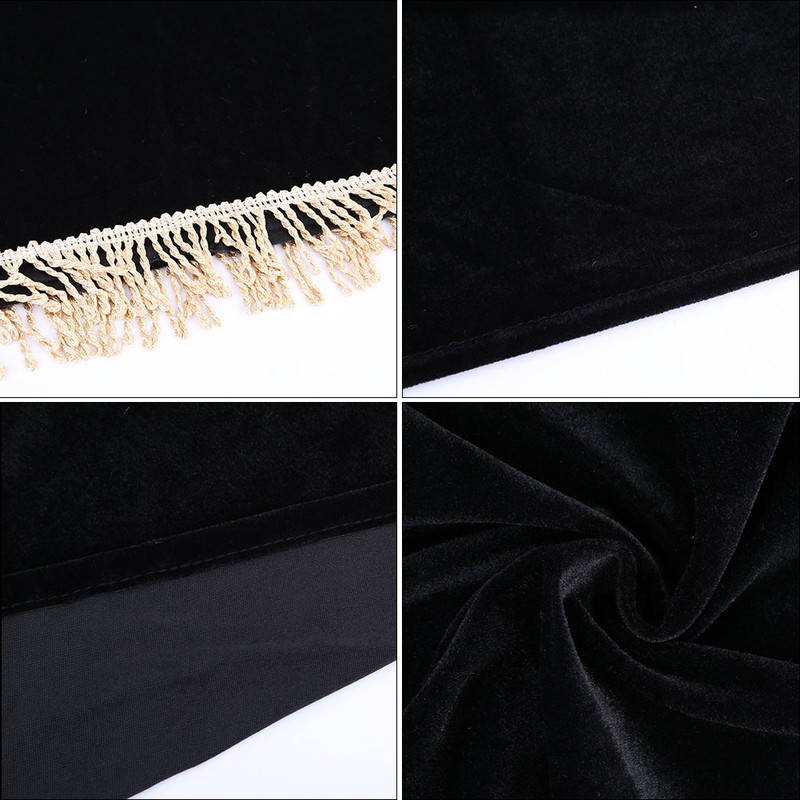 88 Key Piano Half Covered Anti Dust Cover Flannelette Piano