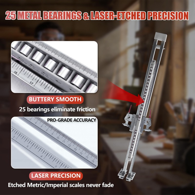Professional Drywall Cutting Tool – Tungsten Carbide Wheel Drywall Cutter