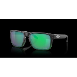 Oakley Holbrook Jade Fade/Prizm Jade 57 mm Men's Sunglasses OO9102-E455