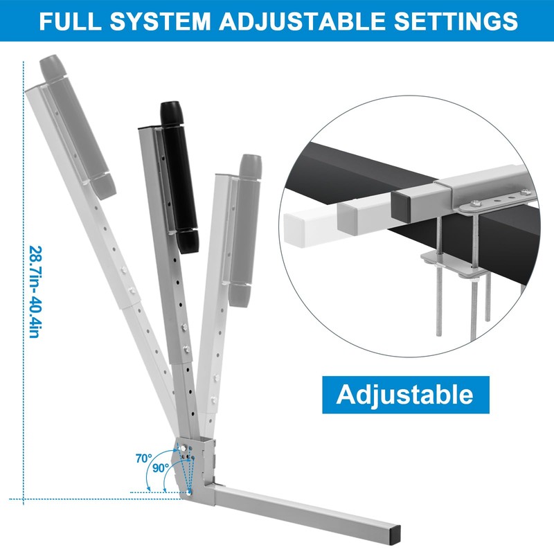VEPURLT Adjustable Boat Trailer Guide-on Alloy Steel Boat Trailer Side