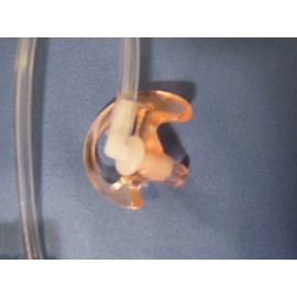 Code 3 Supply Semi Custom Ear Mold Medium Right for AcousticTube FBI Style Radio Headset