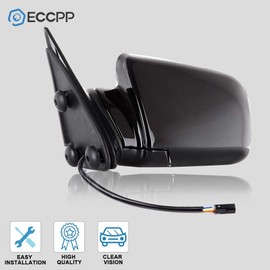 ECCPP Driver and Passenger Power Side View Mirrors Replacement Replacement fit For Chevy For GMC Pickup Truck SUV 15764757 15764758