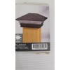 Deckorators 4" x 4" Solar LED Plastic Deck Post Cap