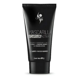 Mascarilla Facial Sheló Nabel Carbón Activado Elimina Puntos Negros 60g Rostro