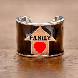 charMED Custom Stethoscope Charms - I Love Family Charm - Gifts for Nurses, Doctors, Veterinarians, Technicians, Surgeons & Healthcare Professionals - Metal 0.5" Ring Charm