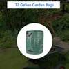 Garden Bags,Reuseable Yard Leaf Bag 72 Gallon Heavy duty Gardening