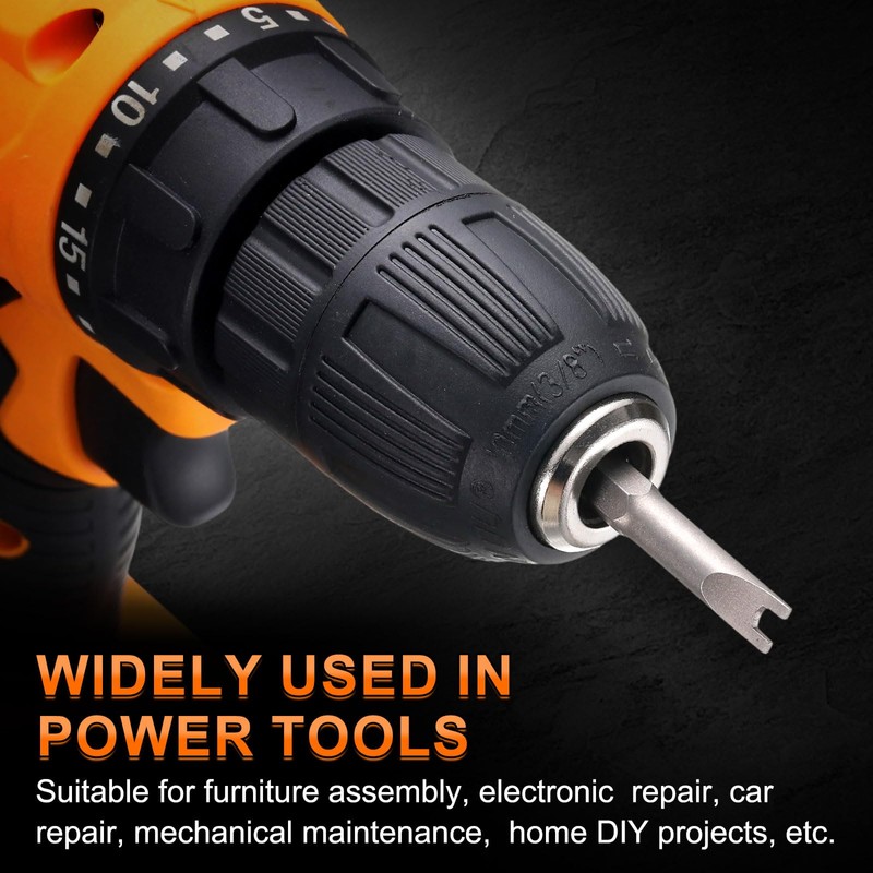 sourcing map 5pcs Y-Type Spanner Magnetic Screwdriver Insert Bits SP4/SP6/SP8/SP10