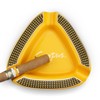 Cgaplus Cigar Ashtray Triangle Classic Ceramic Large Ashtray for Outdoor