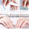 Nail Files, 6 Pcs Professional Nail File and Buffer Double