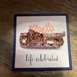 Keep Collective Charm Stella And Dot Pink Trombone, Retired, New In Box