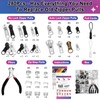 MAPVOLUT 280-Piece Universal Zipper Repair Kit - Fix Jackets, Luggage,