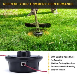 Panari Trimmer Head for Redmax BC250 BC2300 BC2600 BCZ2400S BCZ2401S BCZ2460S BCZ2460TS BCZ2600S BCZ2600SU BCZ2600SW String Trimmer Replaces 511010601