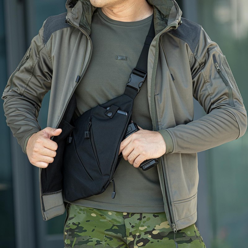 SHOATTAKEEN Tactical Concealed Carry Bag for Men, Anti-Thief Bags, CCW