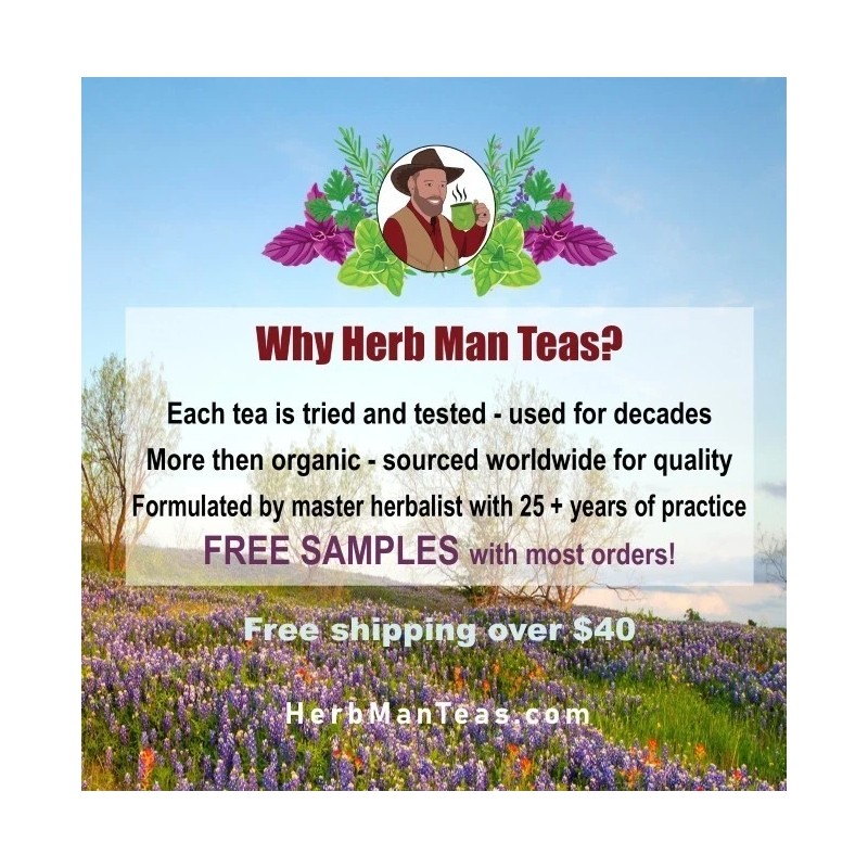 Herb Man Teas ACNE TEA with Neem - Addresses internal
