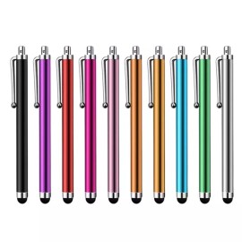 Unbranded 10-Pack Stylus Touch Screen Pen For  iPods iPads Tablets Phones PC's Multi Color