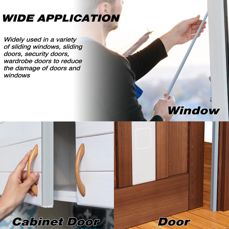 118 Inch Wedge-Shape Weather Stripping Door Seal,Windows and Doors Insulation,Self
