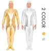 Pure Zentai Cosplay Halloween L Silver, Silver