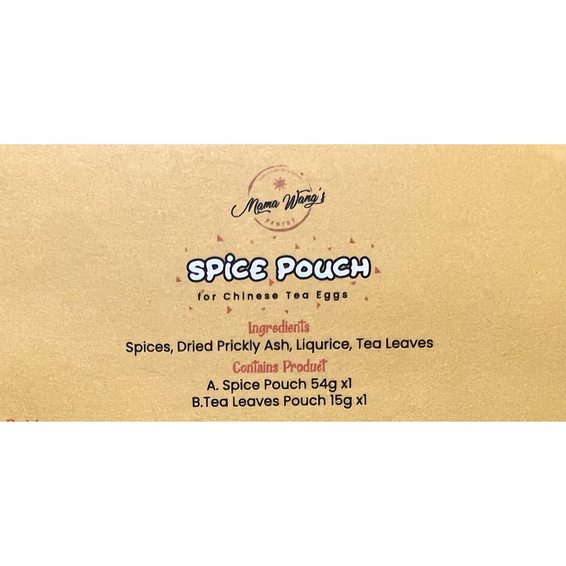 Chinese Tea Eggs/Marble Eggs Seasoning, Hand Mixed and Packaged, Includes