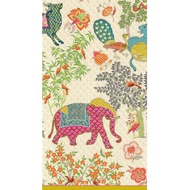 Caspari Entertaining 30-Pack Le Jardin De Mysore Guest Towels by Pierre Frey