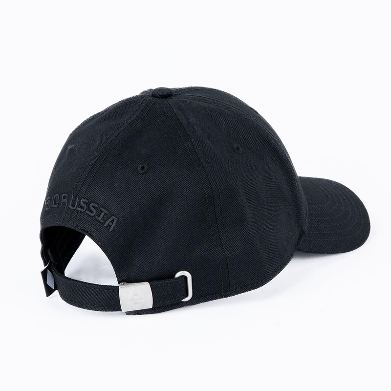 Borussia Mönchengladbach VFL BMG Fancap Dark Logo I, black, Unit