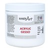 Handy Art Acrylic Gesso, 16 oz, White, Primer for Canvas,