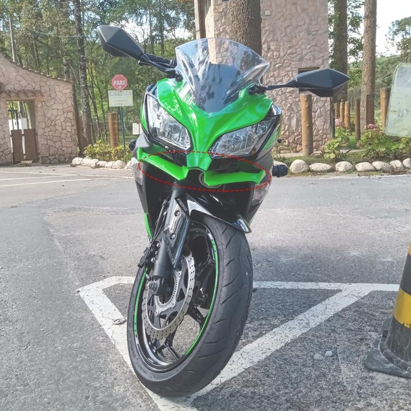 Motorcycle Front Fairing Body Frame Protection for Kawasaki Ninja 300